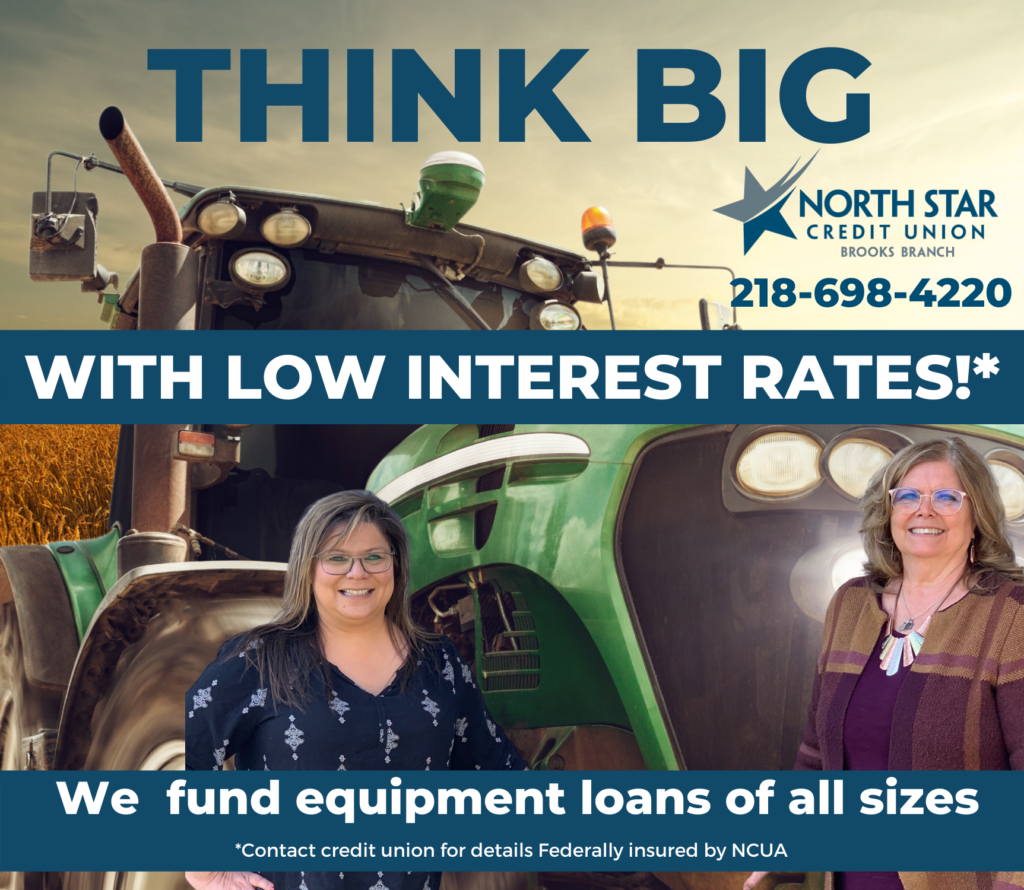 Equipment Loans Brooks Minnesota