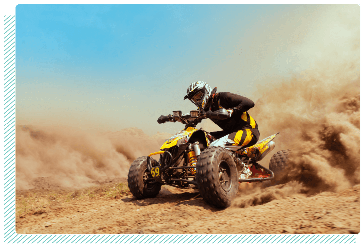 Get a recreational loan from North Star Credit Union for an ATV or a motorcycle or jet ski